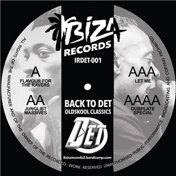 MC Det - Back To Det Oldskool Classics - Ibiza Records