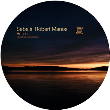 Seba feat. Robert Manos - Reflect [dark red marbled vinyl] - Secret Operations