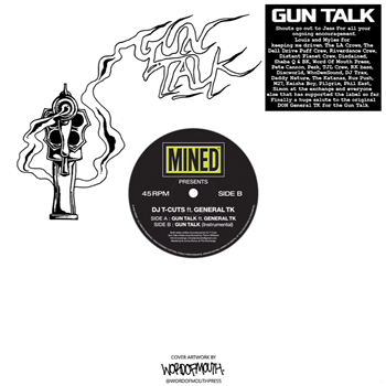 DJ T-Cuts - Guntalk ft General TK / Guntalk Instrumental - Mined