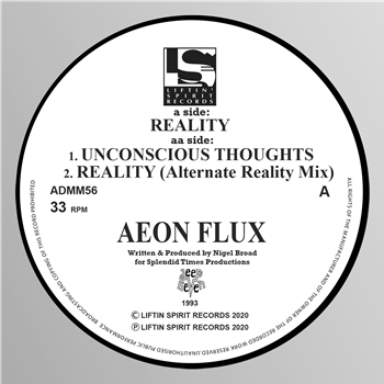 Aeon Flux - Reality/Unconscious Thoughts/Reality (Alternate Reality Mix) (1993) - Liftin Spirits Records