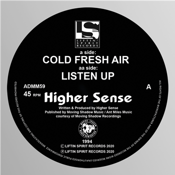 Higher Sense - Cold Fresh Air / Listen Up (1994) - Liftin Spirits Records Higher Sense - Cold Fresh Air / Listen Up (1994) - Liftin Spirits Records