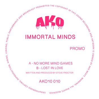 AKO10 Series Presents - Immortal Minds (Fuschia Pink Transparent Vinyl) - AKO Beatz