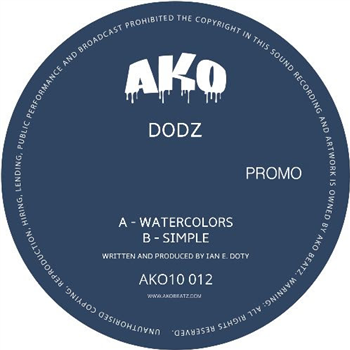 AKO10 Series Presents - Dodz 10" - AKO Beatz