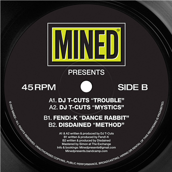 Various Artists - MINED010 - (DJ T-Cuts, Fend!-K & Disdained) - Mined Various Artists - MINED010 - (DJ T-Cuts, Fend!-K & Disdained) - Mined