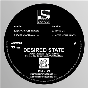Desired State - Expansion Remixes (1991-1992) - Liftin Spirit Records
