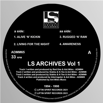 Various Artists - LS Archives Vol 1 (1994/1995) - Liftin Spirit Records