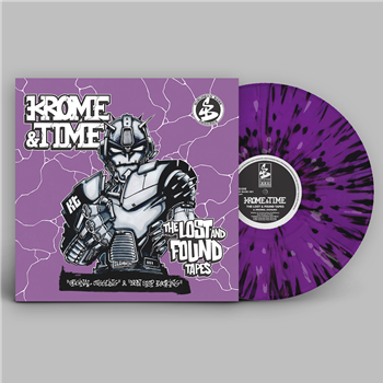 Krome & Time - Lost & Found Tapes (Splatter Vinyl) (Slightly Damaged Sleeve) - SUBURBAN BASE RECORDS