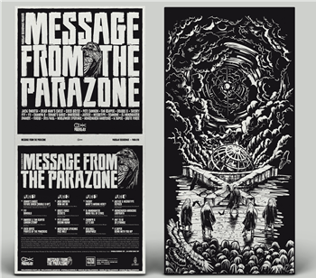 Parallax Recordings - Message From The Parazone (4 X 12", Gatefold-sleeve, Stickers + Poster) - Parallax Records