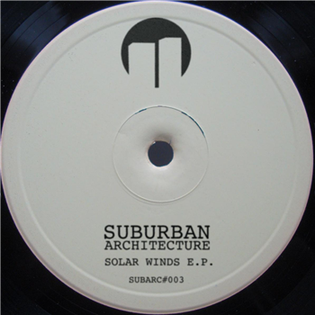 Suburban Architecture - Solar Winds EP [stickered sleeve / hand-stamped label] - Suburban Architecture