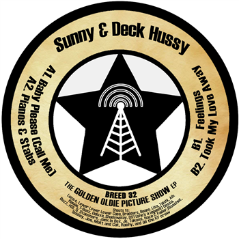 Sunny & Deck Hussy - The Golden Oldie Picture Show EP - Kniteforce / Knitebreed Record Sunny & Deck Hussy - The Golden Oldie Picture Show EP - Kniteforce / Knitebreed Record