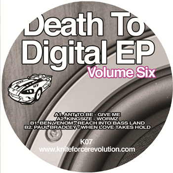 Various Artists - Death To Digital Volume 6 EP - Kniteforce / K Records