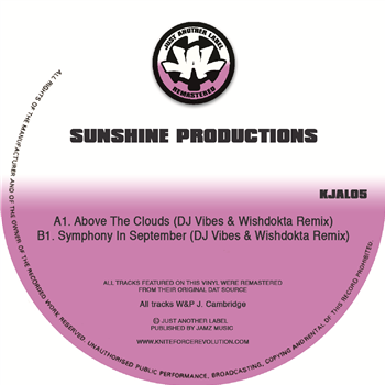 SUNSHINE PRODUCTION - Above The Clouds VW Remixes EP - Kniteforce/ Just Another Label Records SUNSHINE PRODUCTION - Above The Clouds VW Remixes EP - Kniteforce/ Just Another Label Records