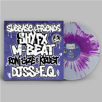 Subbase & Friends EP (Splatter Vinyl) - Various Artists - SUBURBAN BASE RECORDS