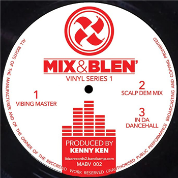 Kenny Ken - Mix and Blen Vinyl Series 1 - Ibiza Records