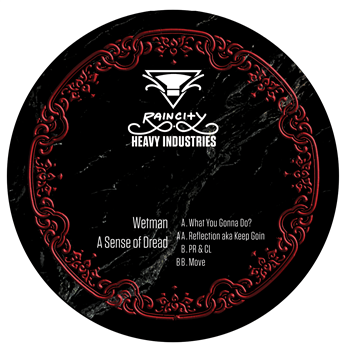 Wetman - A Sense Of Dread EP (Red Marbled Vinyl) - Rain City Heavy Industries Wetman - A Sense Of Dread EP (Red Marbled Vinyl) - Rain City Heavy Industries
