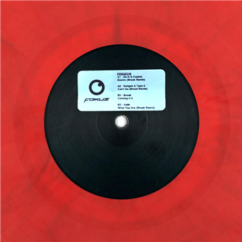Break - Remixes EP [clear red + black mixed vinyl] - Air.K & Cephei - Soligen & Type-2 - Break - Jade - Fokuz Recordings