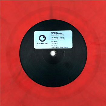 Break - Remixes EP [clear red + black mixed vinyl] - Fokuz Recordings