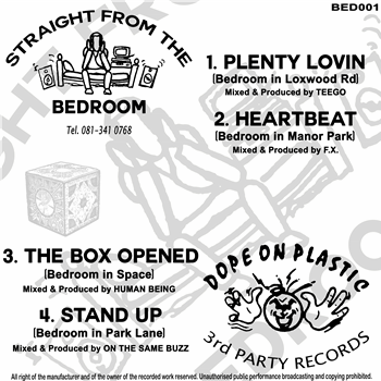 Various Artists - Straight From The Bedroom - 3rd Party Records