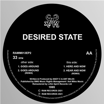 Desired State - Goes Around / Here and Now (1995) - Liftin Spirit Records/Ram Records