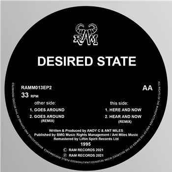 Desired State - Goes Around / Here and Now (1995) - Liftin Spirit Records/Ram Records Desired State - Goes Around / Here and Now (1995) - Liftin Spirit Records/Ram Records