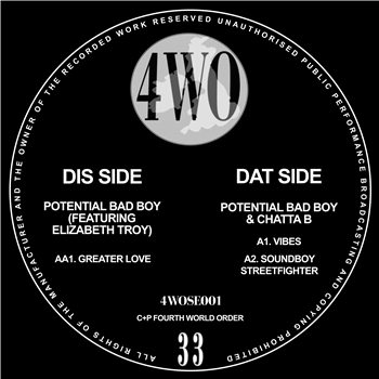 Potential Bad Boy - 4WOSE001 - Fourth World Order Potential Bad Boy - 4WOSE001 - Fourth World Order