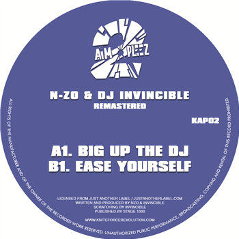 N-Zo & DJ Invincible - Aim 2 Pleez 10" - Kniteforce / Aim 2 Pleez