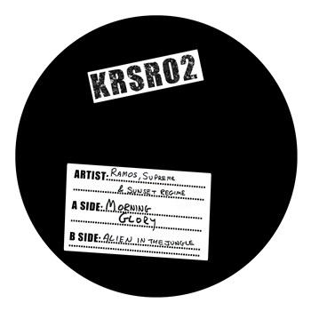 Ramos, Supreme & Sunset Regime - Morning Glory 10" - Kniteforce / RSR Records