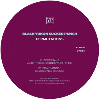 Black Yukon Sucker Punch - Permutations [incl. dl code] - Yukon Punch Recordings