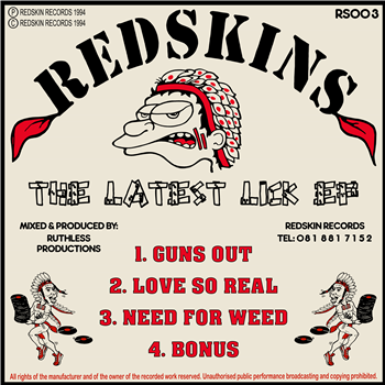 Redskins - The Latest Lick EP - Redskin Records