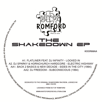 Various Artists - The Shakedown EP - Kniteforce / Out Of Romford Records