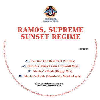 Ramos, Supreme & Sunset Regime - I Got The Real Feel EP - Kniteforce / RSR Recordings Ramos, Supreme & Sunset Regime - I Got The Real Feel EP - Kniteforce / RSR Recordings