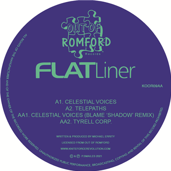 Flatliner - Celestial Voice EP - Kniteforce / Out Of Romford Records Flatliner - Celestial Voice EP - Kniteforce / Out Of Romford Records
