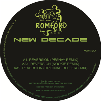 New Decade - Reversion EP - Kniteforce / Out Of Romford Records