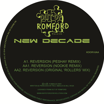 New Decade - Reversion EP - Kniteforce / Out Of Romford Records New Decade - Reversion EP - Kniteforce / Out Of Romford Records