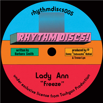 Lady Ann - Freeze - 10" - Rhythm Discs!