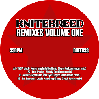 Various Artists - Knitebreed Remixes Volume One EP (Red Vinyl) - Kniteforce / Knitebreed Records Various Artists - Knitebreed Remixes Volume One EP (Red Vinyl) - Kniteforce / Knitebreed Records