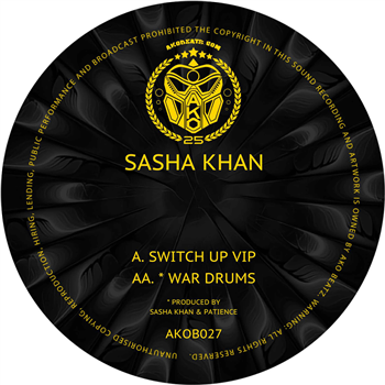 Sasha Khan (Yellow Vinyl) - AKO Beatz