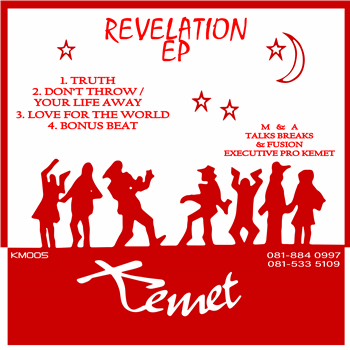 M&A, Talks Breaks & Fusion - Revelation EP - Kemet Records