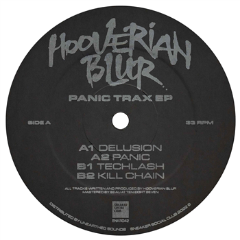 Hooverian Blur - Panic Trax EP - SNEAKER SOCIAL CLUB