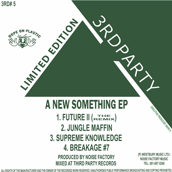 Noise Factory - A New Something EP  - 3rd Party Records