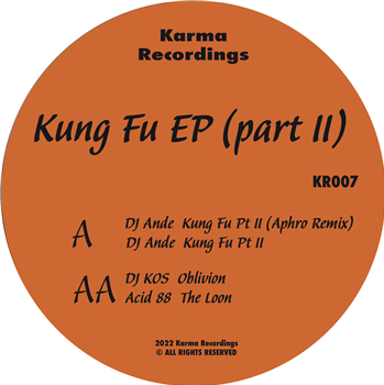 Various Artists - Kung Fu Pt II EP - Karma Recordings