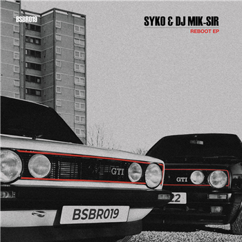 Syko & DJ Mik-Sir - Reboot EP (180G Red Vinyl) - Blueskinbadger Records