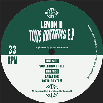 Lemon D - Toxic Rhythms EP - Infrared Records