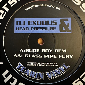 DJ Exodus & Head Pressure (180G Red Vinyl) - Tearin Vinyl