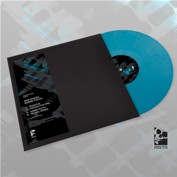 Mike Parker - Sabre-Tooth [blue marbled vinyl / printed + stickered sleeve] - Samurai Music