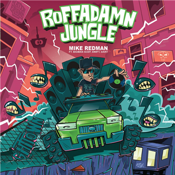 Mike Redman - Roffadamn Jungle [2 X 12" / transparent green vinyl / incl. dl code] - PRSPCT Recordings