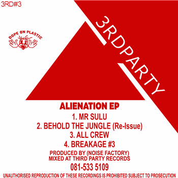 Noise Factory - Alienation EP - 3rd Party Records