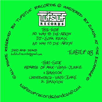 Arkyn/Vinyl Junkie & Sanxion - No Way To Die (DJ Sofa 
Remix) - TufStuf Records