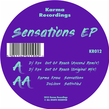 Various Artists - Sensations EP - Karma Recordings