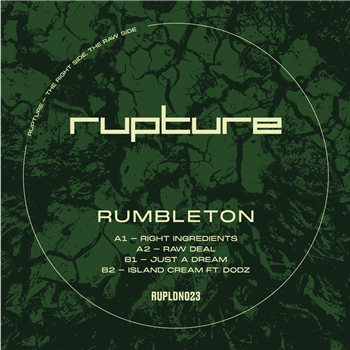 Rumbleton - Right Ingredients EP - Rupture LDN